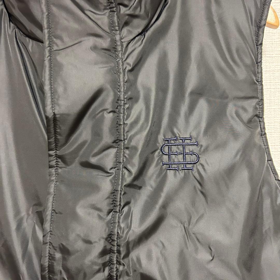 seesee シーシー ダウンベスト リバーシブル 黒 ブラック ネイビー