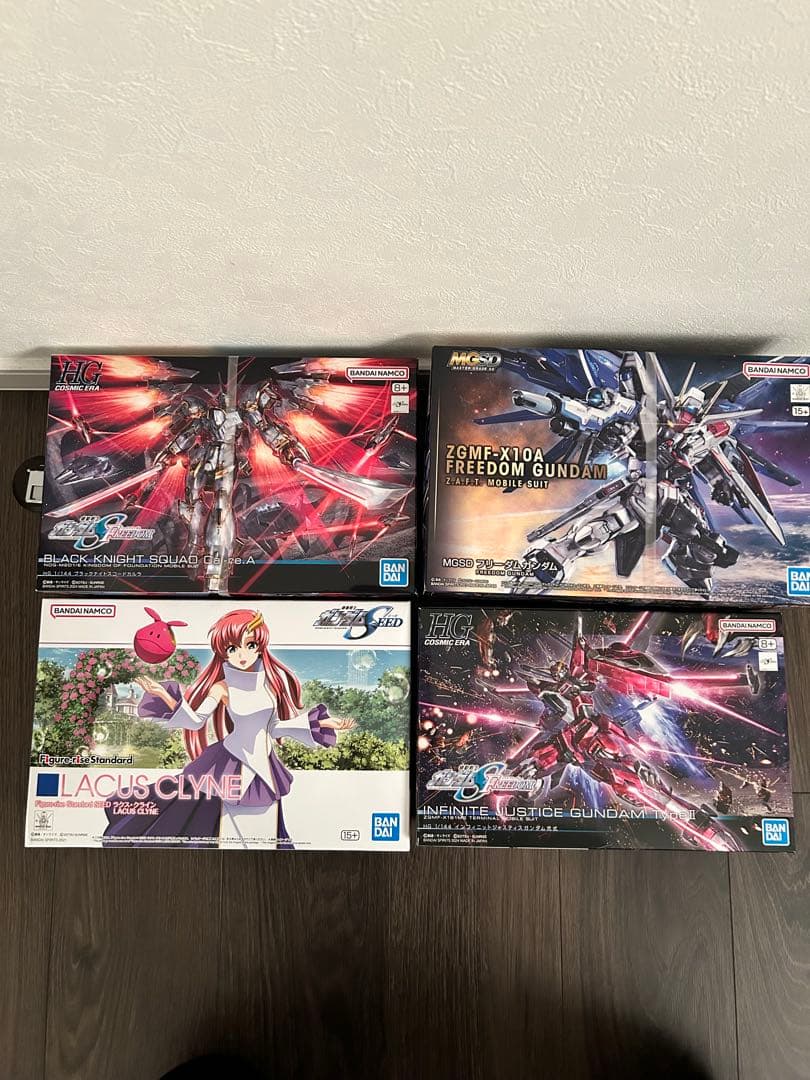 【未開封】ガンプラ　まとめ売り　ガンダムシード　フリーダム 1/144 RG ZGMF-X10A フリーダムガンダム 機動戦士ガンダムSEED GUNDAM