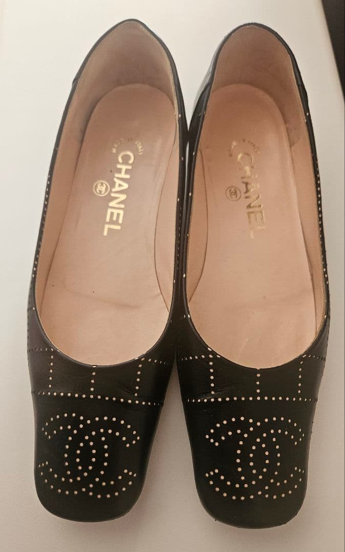 CHANEL パンプス　ジャンク org.jpg