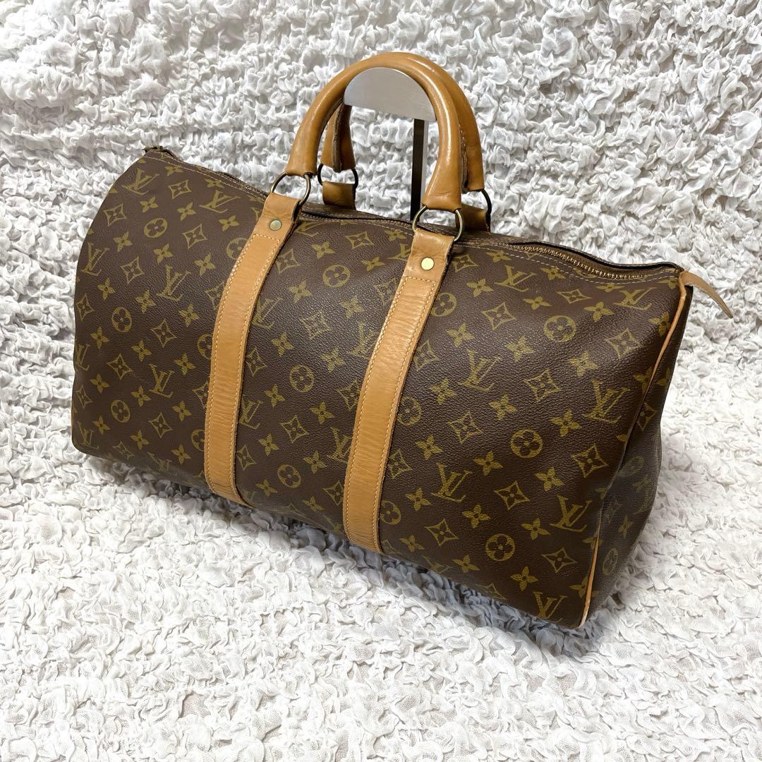 LOUIS VUITTON ルイ・ヴィトン　モノグラム キーポル45 ボストン