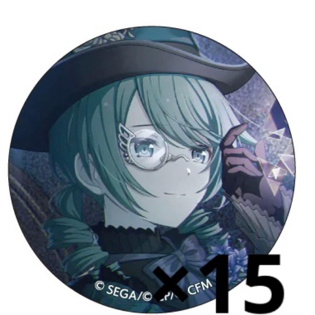プロセカ 5B グリッター缶バッジ 初音ミク 黒百合 - メルカリ