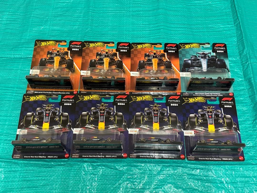 Hot Wheels F1 ミニカー 8台セット