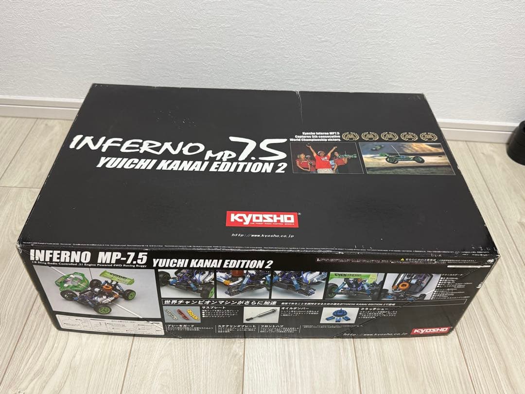 京商 インファーノMP-7.5 金井祐一エディション2、1/8 GPバギーキット Yahoo!オークション -「インファーノ mp7.5」の落札相場・落札価格