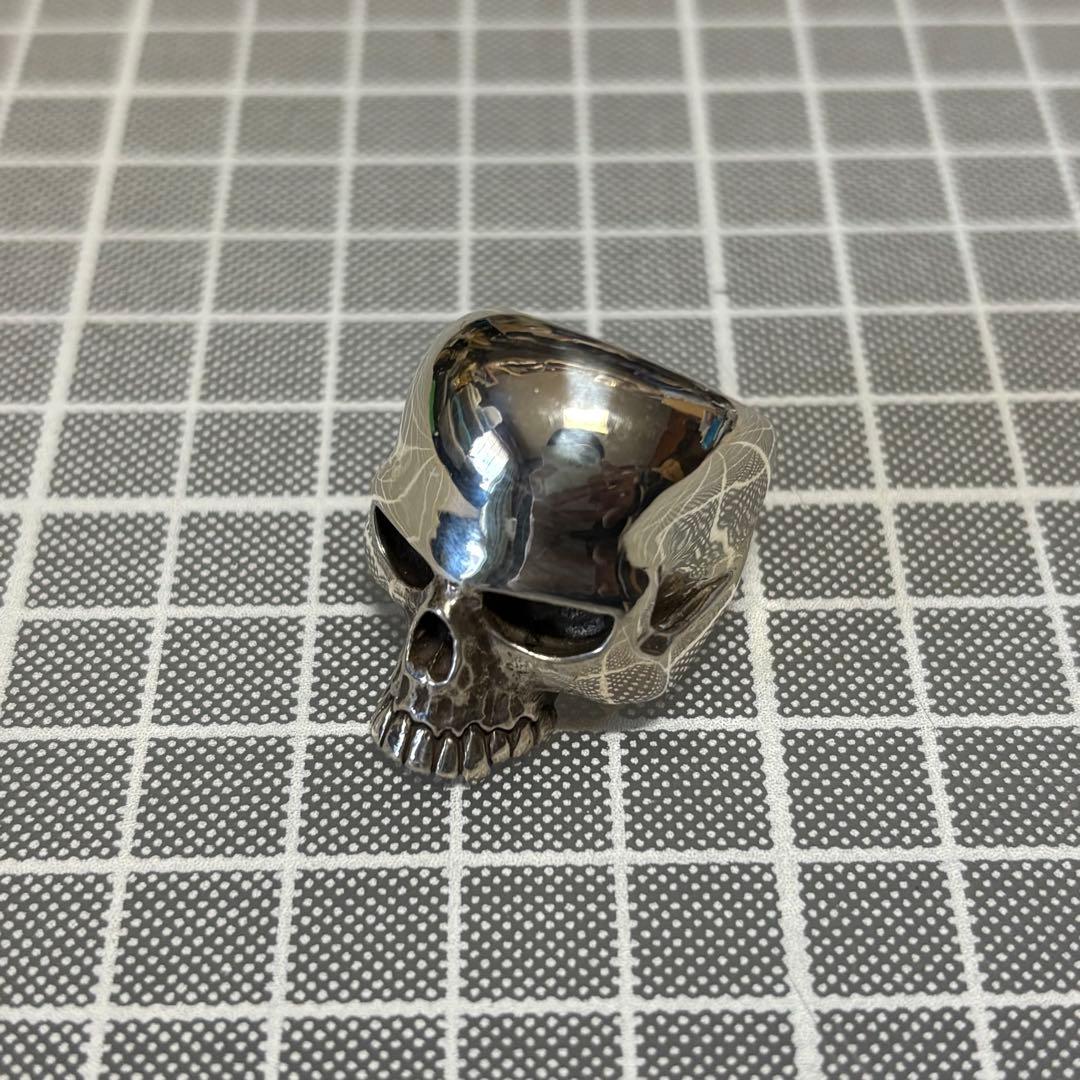 CRAZY PIG クレイジーピッグ ラージエビルスカル リング シルバー925 CRAZY PIG（クレイジーピッグ） リング 指輪 ラージエビルスカルリング