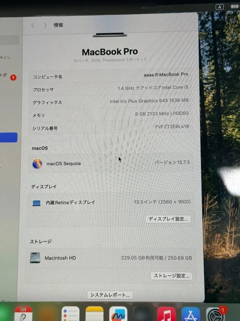 MacBook Pro 13インチ ジャンク品 ジャンク品MacBook Pro 13インチ｜Yahoo!フリマ（旧PayPayフリマ）