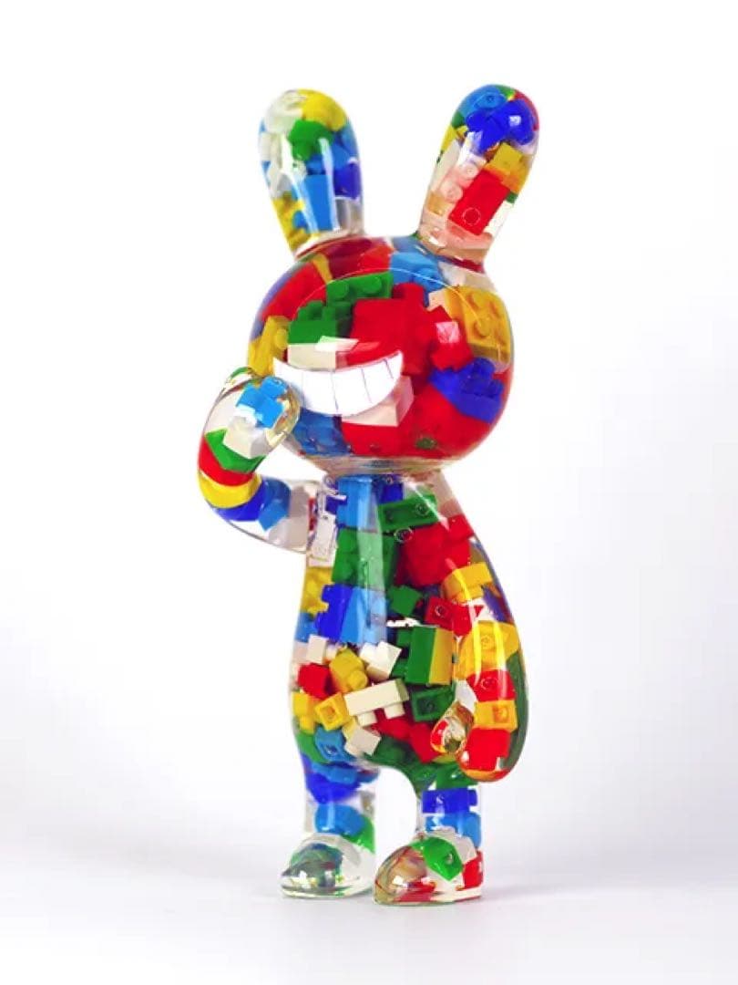 【新品】BLACK RABBiT ブロック　レジン入立ちver ブラックラビット