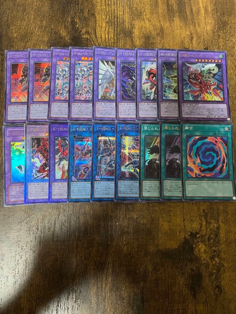 遊戯王 HEROデッキ 大会優勝構築 高レアリティ - メルカリ