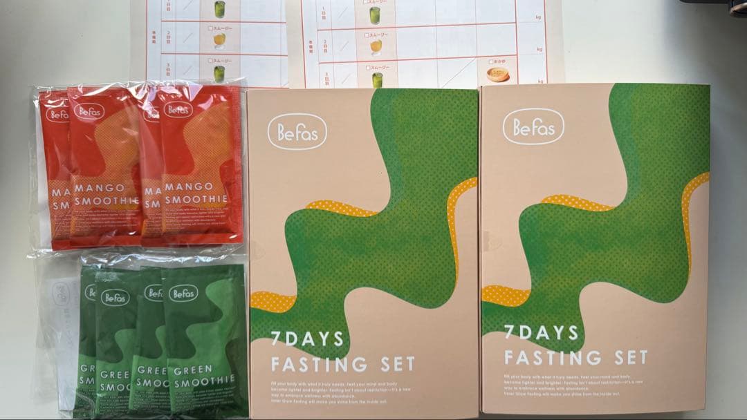 Be Fas 7Days Fasting Set 2つ　プラス　スムージー 楽天市場】[ｴﾝﾄﾘｰ最大P23倍+最大10%OFFｸｰﾎﾟﾝ+特典ｱﾘ5日23:59 ﾏﾃﾞ]Befas