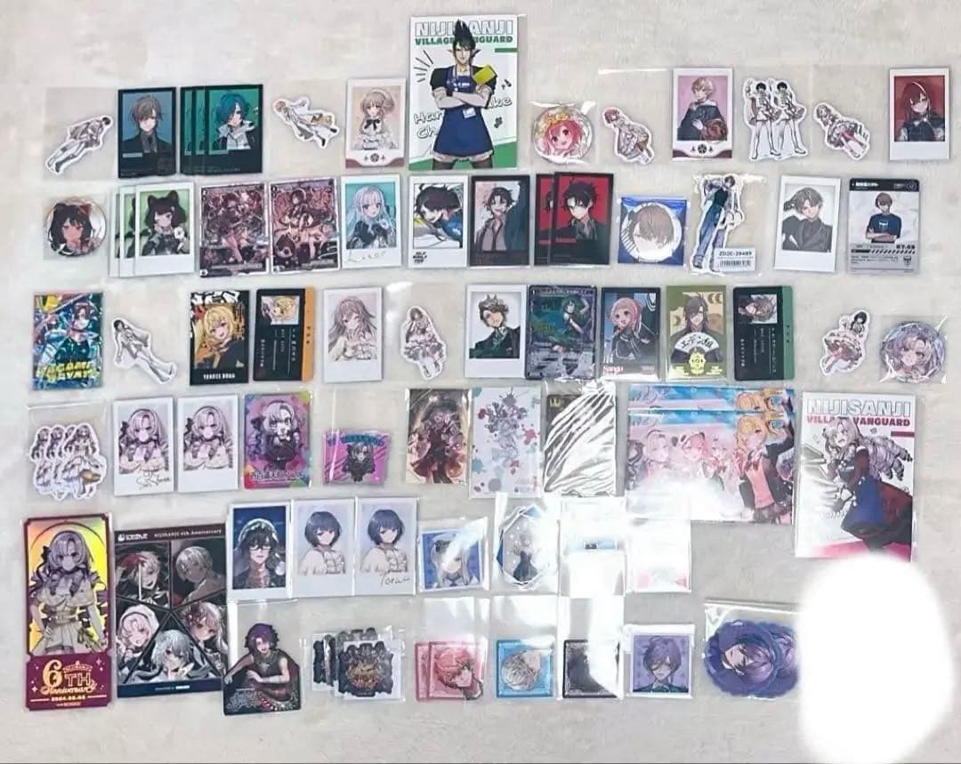 にじさんじ チェキ ポスカ 缶バッジ WIXOSS ステッカー