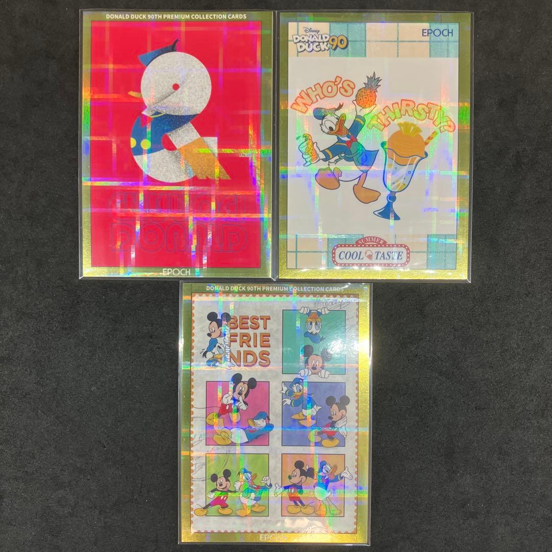 EPOCH 2024 ドナルドダック 90th 275枚限定 3枚セット - メルカリ