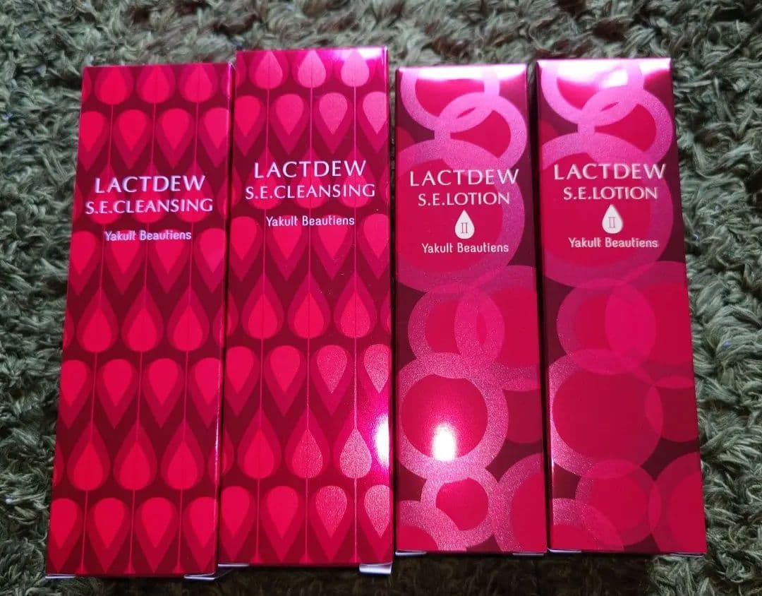 LACTDEW クレンジングオイル 2本 ローション 2本 4本セット