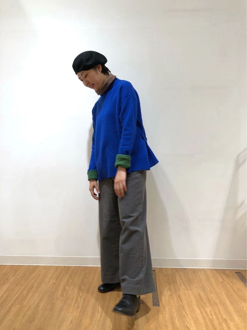 45R クレリックのタートルネックニット ウールカシミヤ ワイドシルエット