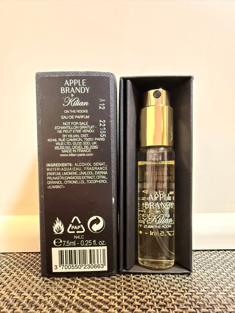 キリアンパリス アップルブランデーオンザロックス 7.5ml 新品未使用 箱あり
