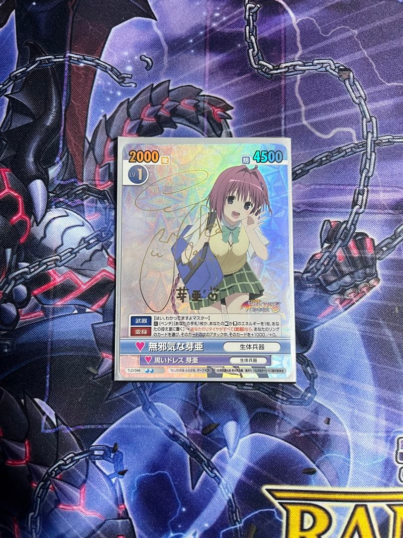 黒咲　芽亜　サイン　ヴィクトリースパーク　VS