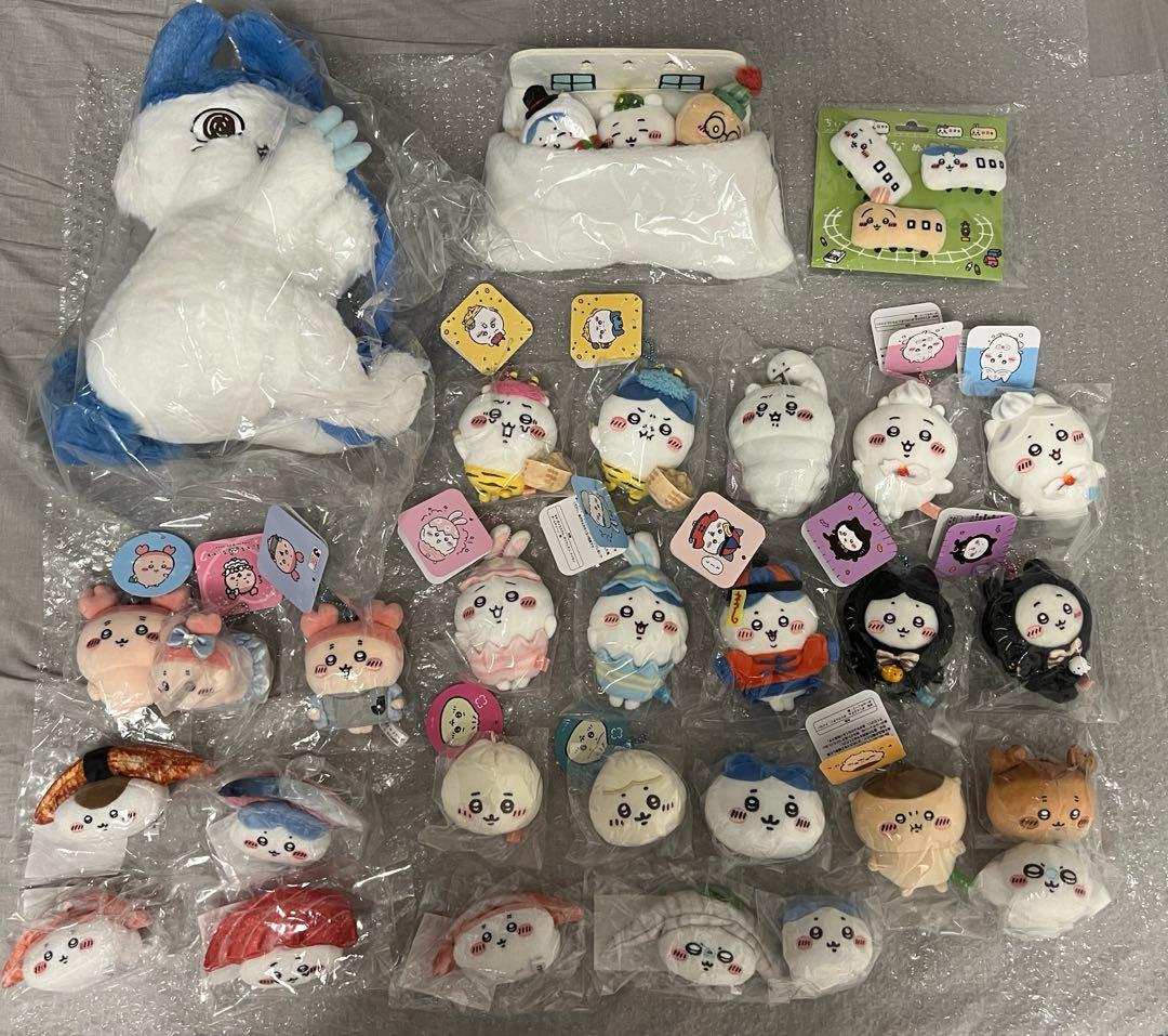 ちいかわ　ハチワレ　マスコット　ぬいぐるみ　まとめ売り　29点