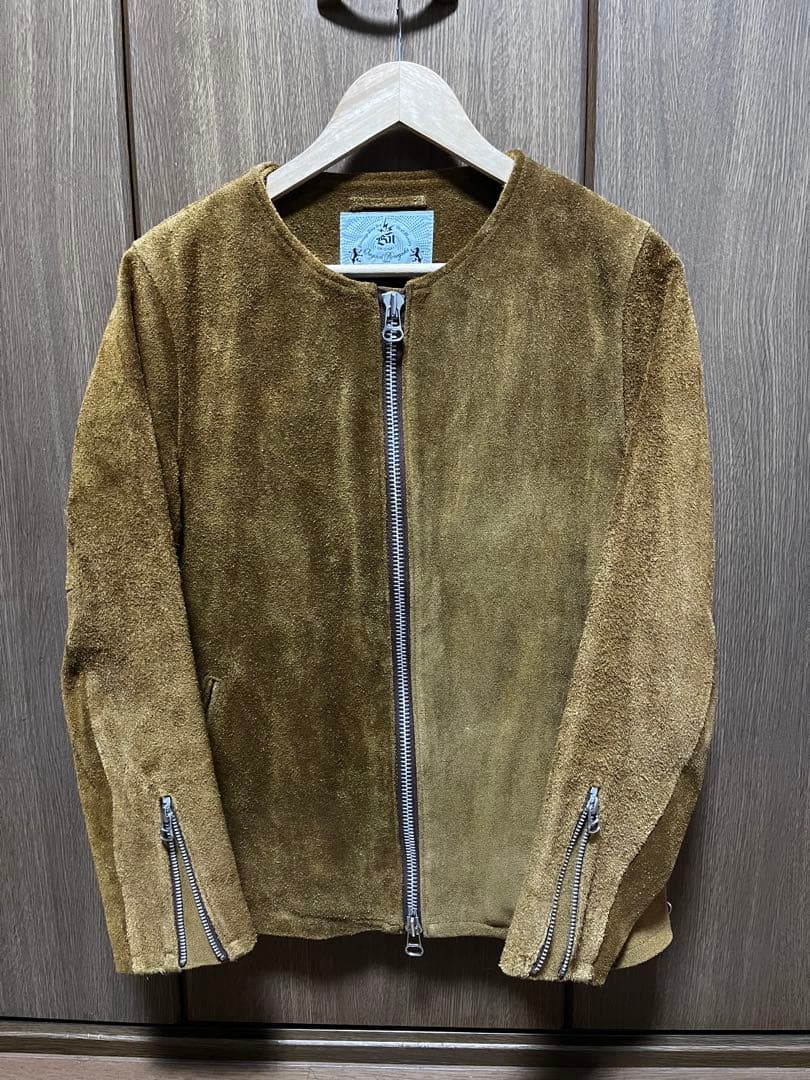 BAL レザージャケット　スウェード