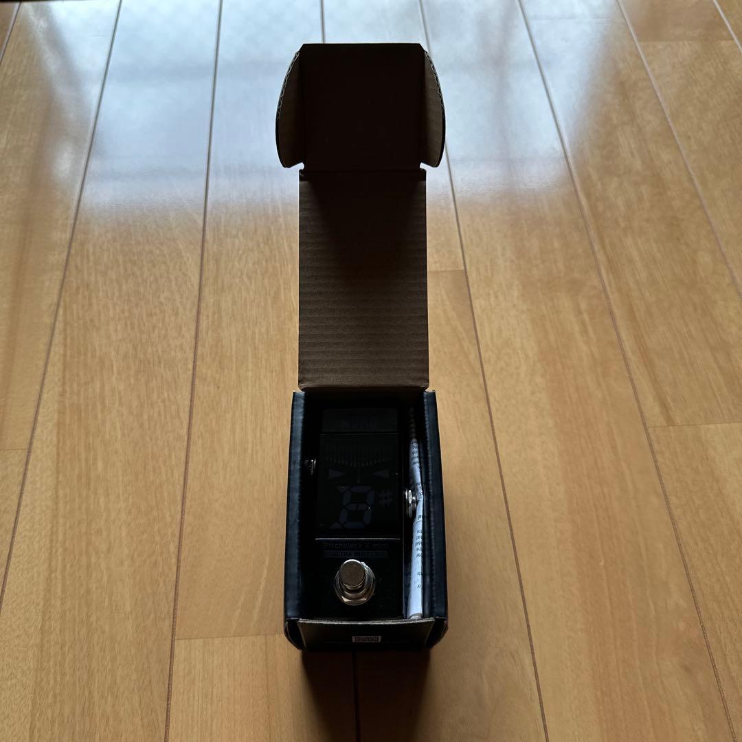KORG Pitchblack X mini ペダル型チューナ兼バッファ