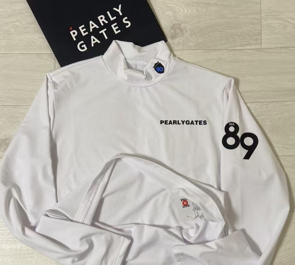 新品 正規品 パリーゲイツ89 裏毛起毛 厚手 極暖 白 サイズ4 M