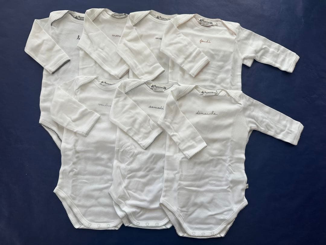 こっちゃん　BONPOINTロンパース１WEEKセット　６ヶ月用 xl-bbc4901.jpg