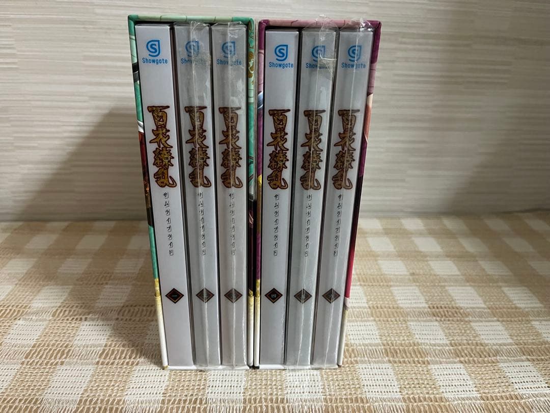 百花繚乱 サムライブライド 初回全6巻セットDVD/Blu-ray 未開封多数