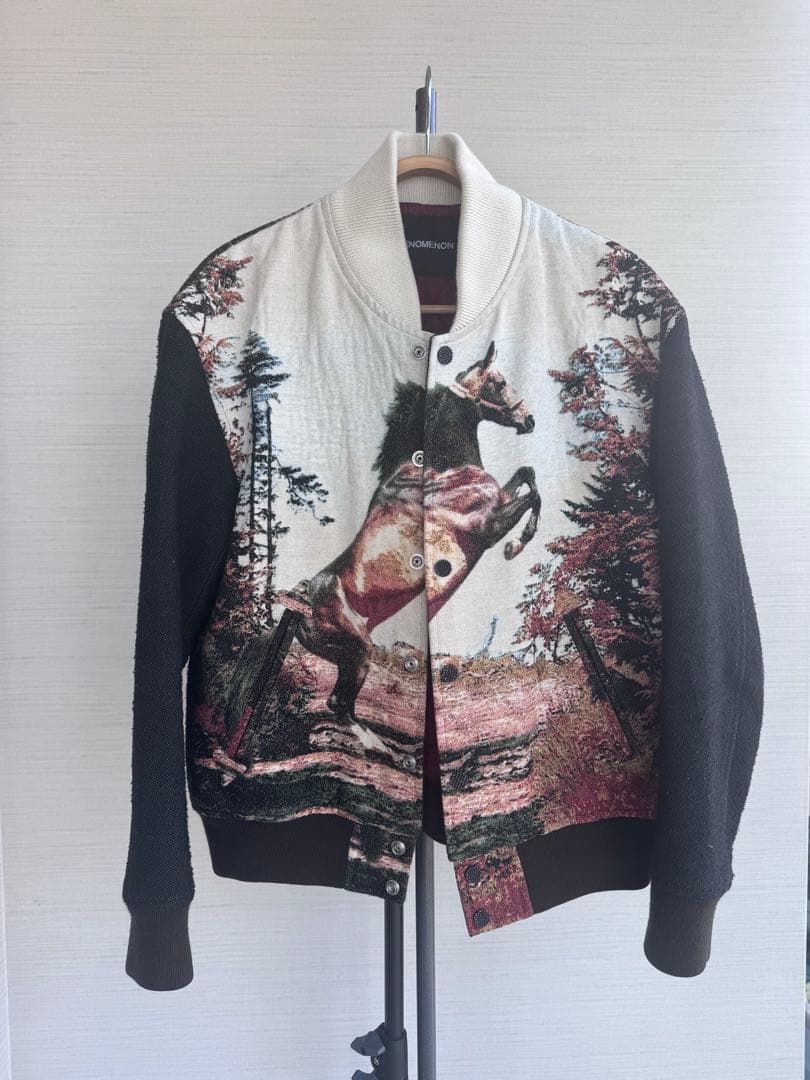 PHENOMENON 2012AW 馬・風景 タペストリーJKT ジャケット