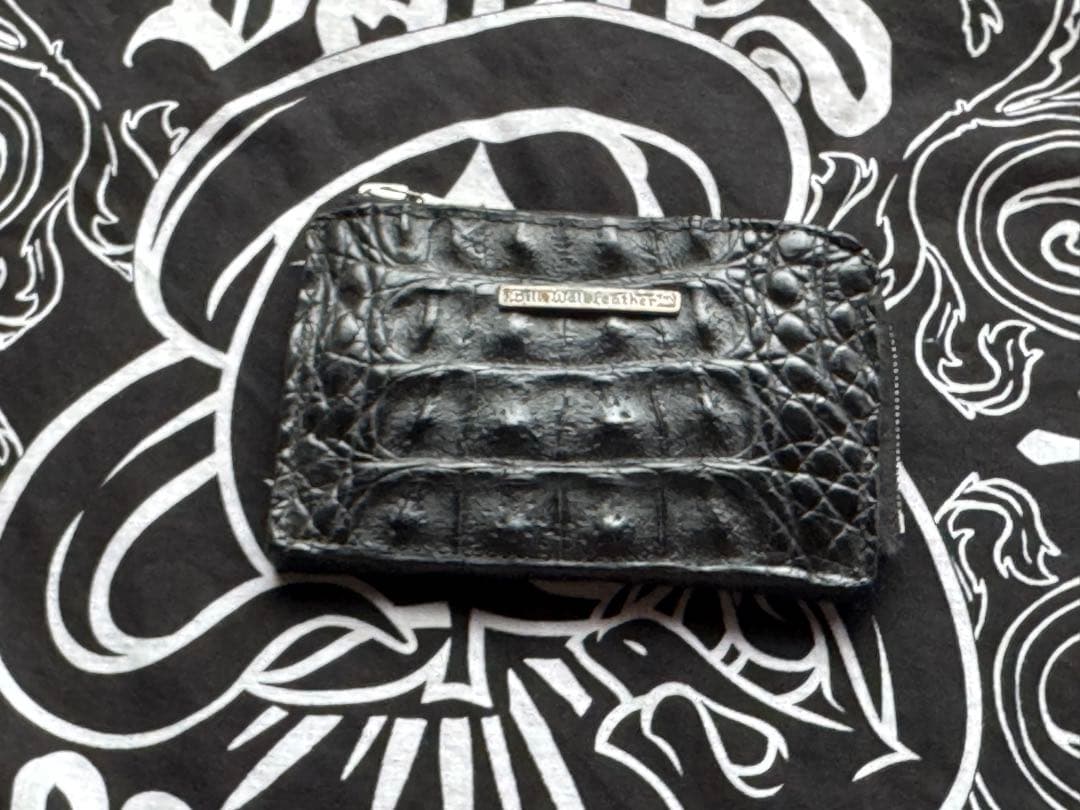 bill wall leather ジップウォレット BILL WALL LEATHER（ビルウォールレザー） クリームスモールジップ