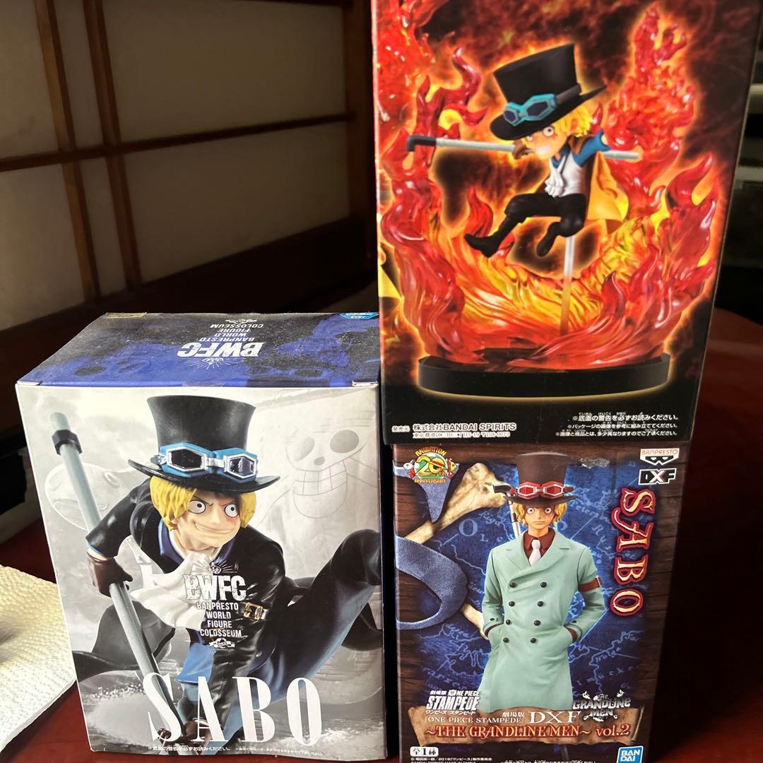 ワンピース SABO アクションフィギュア サボ3セットまとめ売り - メルカリ