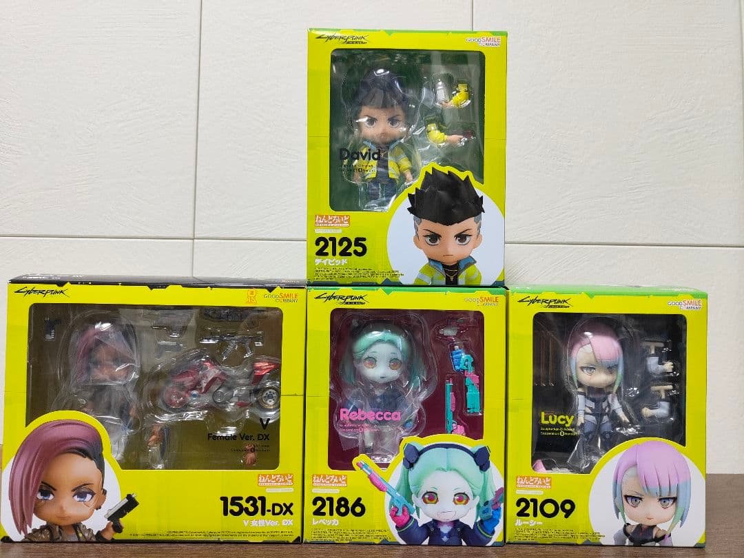 ねんどろいど　サイバーパンク　エッジランナーズ　まとめ売り