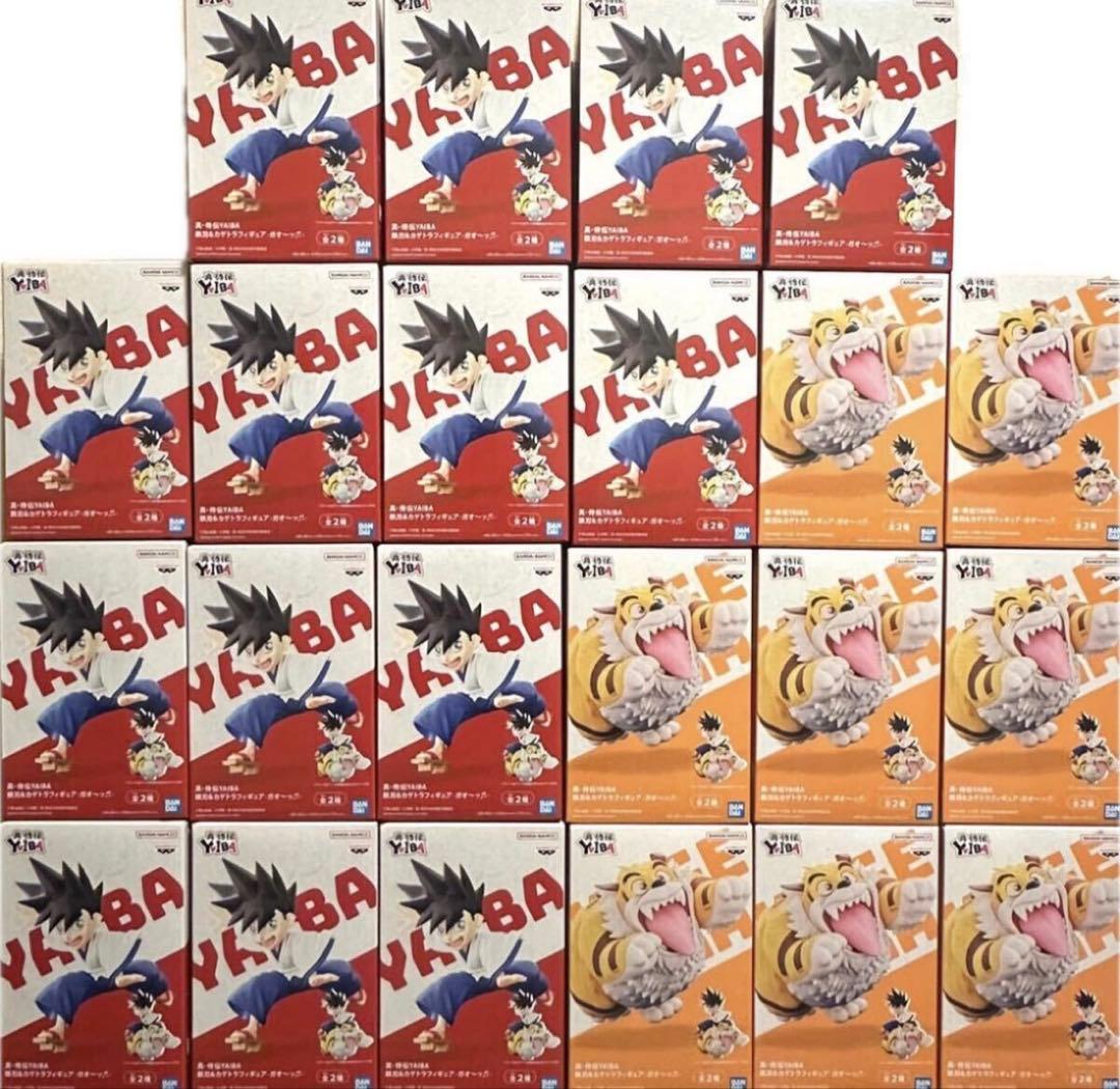 真・侍伝YAIBA 鉄刃＆カゲトラ フィギュア ガオ～ 22個セット まとめ売り 真・侍伝YAIBA 鉄刃＆カゲトラフィギュア-ガオ～ッ♬-│株式会社BANDAI