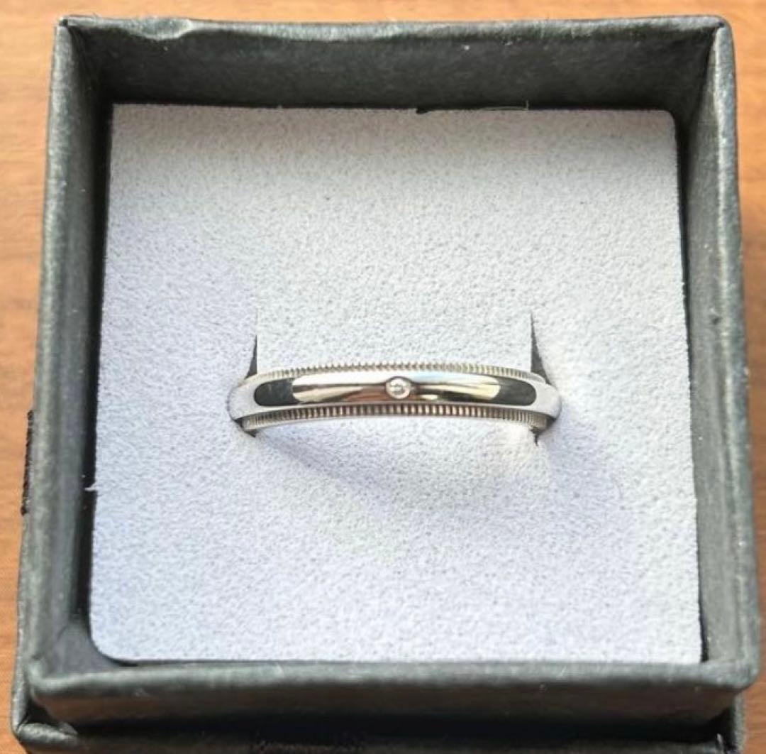 ティファニー　ミルグレイン ダイヤモンド