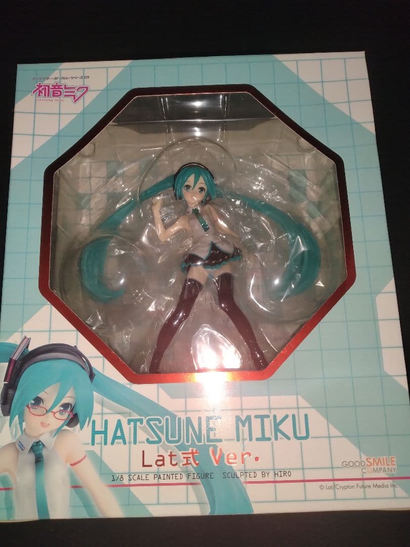 初音ミク Lat式 フィギュア HATSUNE MIKU Amazon.co.jp: 初音ミク Lat式Ver. (1/8スケール PVC塗装済み完成品
