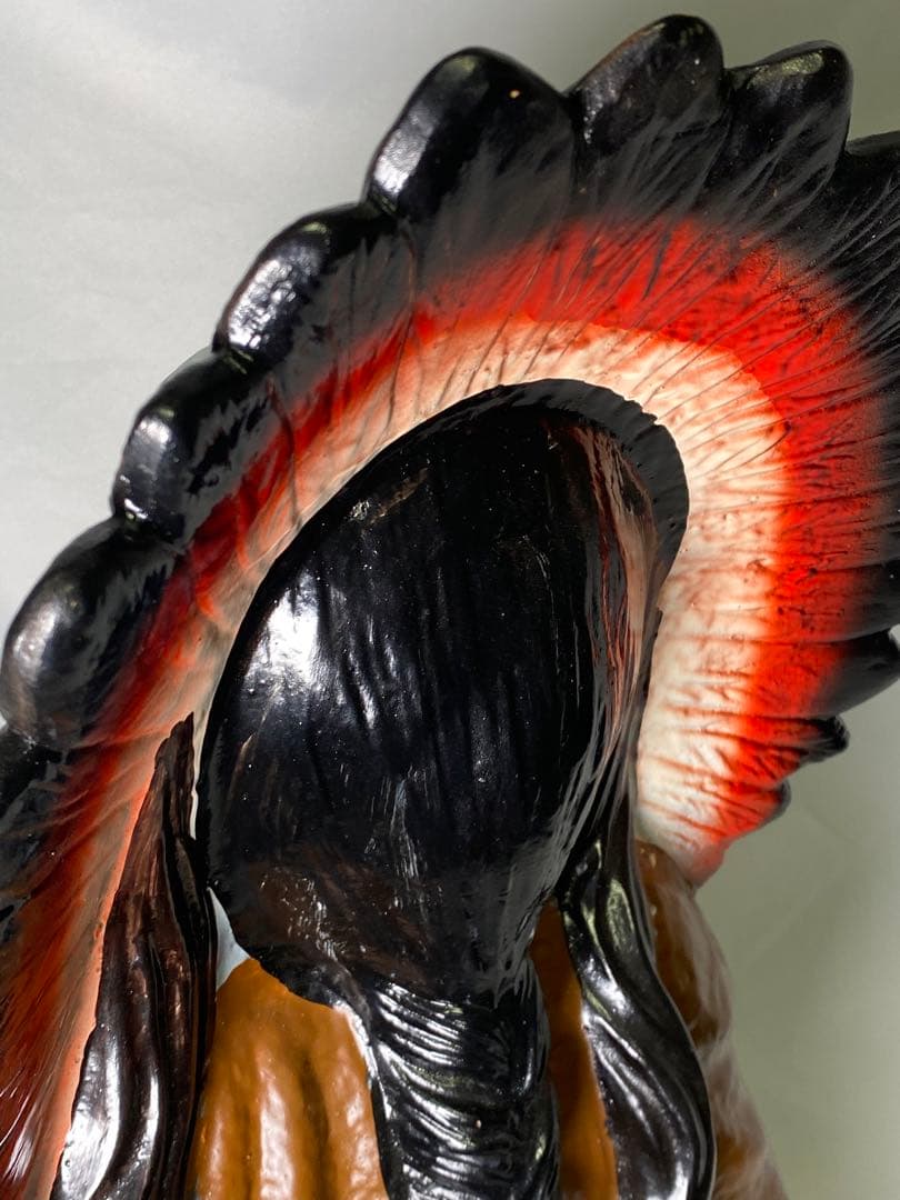 2172❣️ インディアン 男性 オブジェ 看板 👟