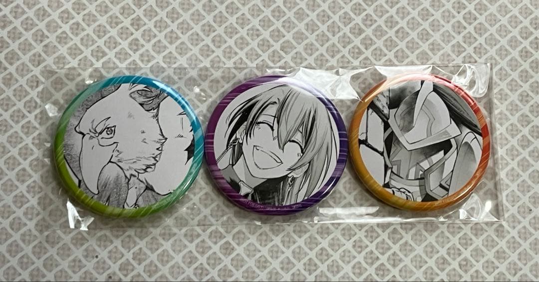 シャングリラフロンティア　缶バッジ　当選品