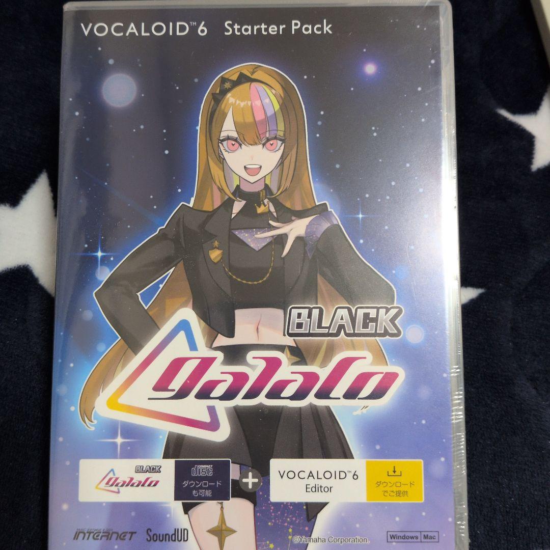 【未開封】Vocaloid6 StarterPack galaco BLACK INTERNET VOCALOID6 Starter Pack galaco BLACK ダウンロード版 ギャラ