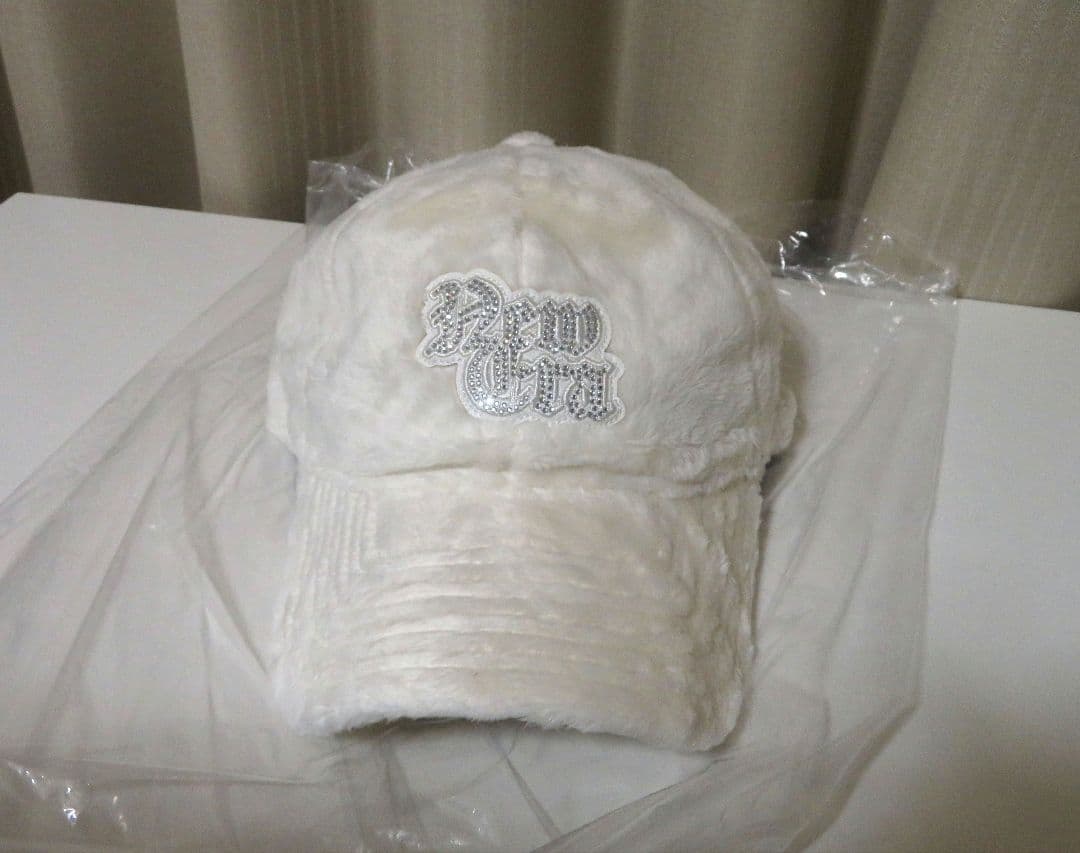 9TWENTY Micro Fur Rhinestone アイボリー 9twenty-micro-fur-rhineston-