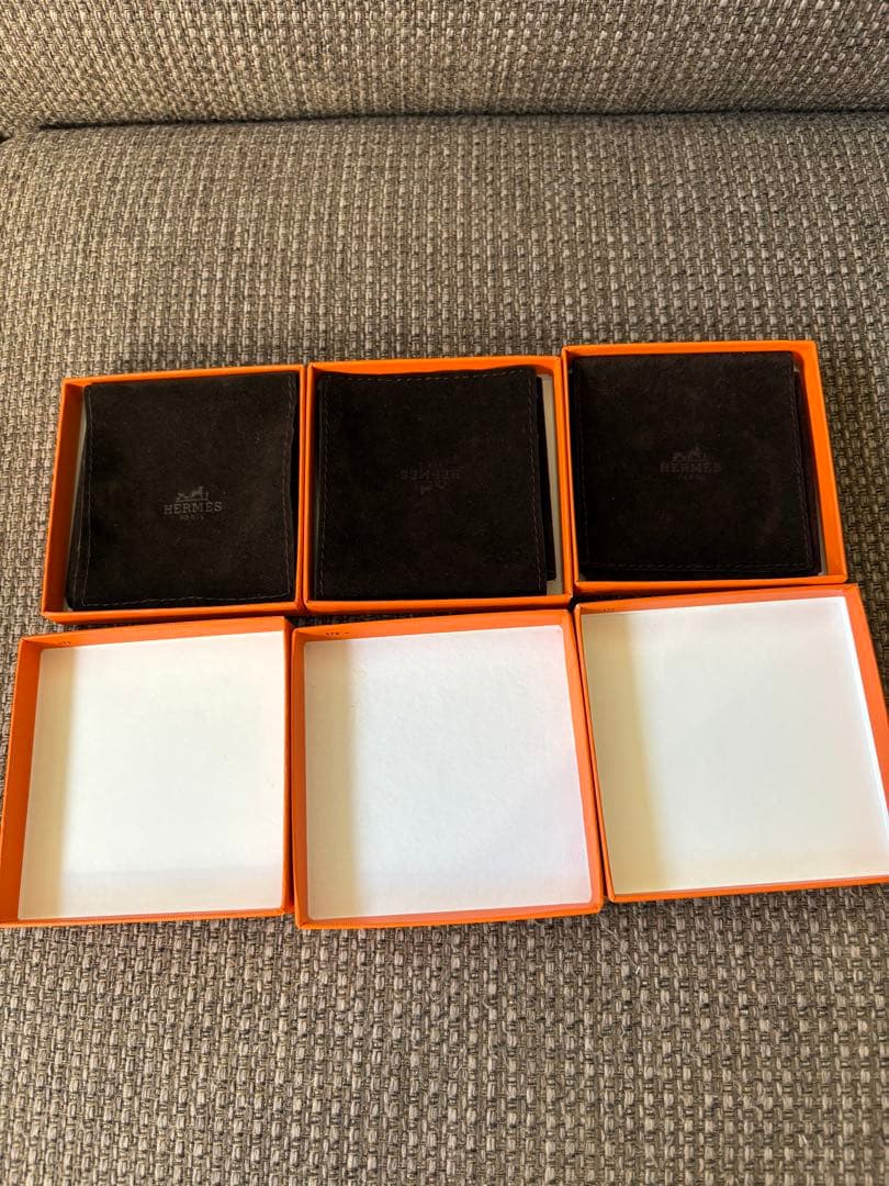 正規品 美品エルメス　アクセサリーネックレス　入れ　空箱ケース