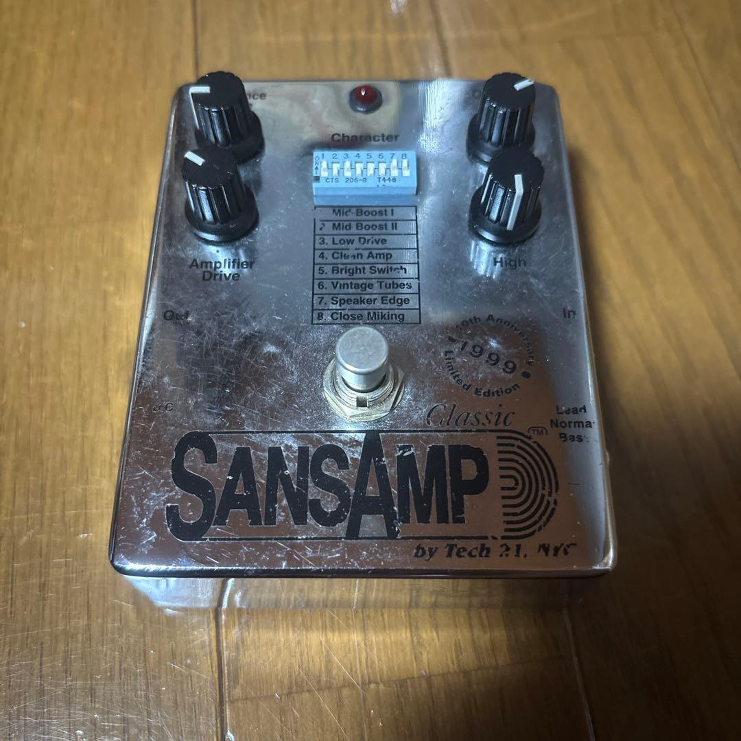 Tech 21 SansAmp Classic 10周年限定品レア 中古】TECH21 / SansAmp Classic 10th Anniversary model 【心斎橋店