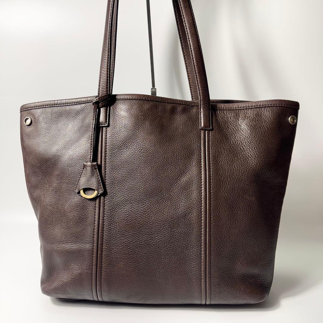 美品✨aniary アニアリ トートバッグ レザー ビジネスバッグ 大容量