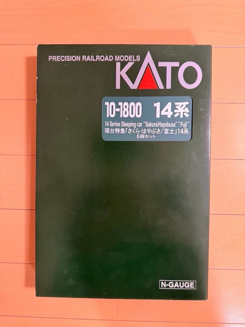 へ*い様 KATO 10-1800 寝台特急「さくら・はやぶさ/富士」 14系 Nゲージ】10-1800 寝台特急「さくら・はやぶさ/富士」 14系6両セット