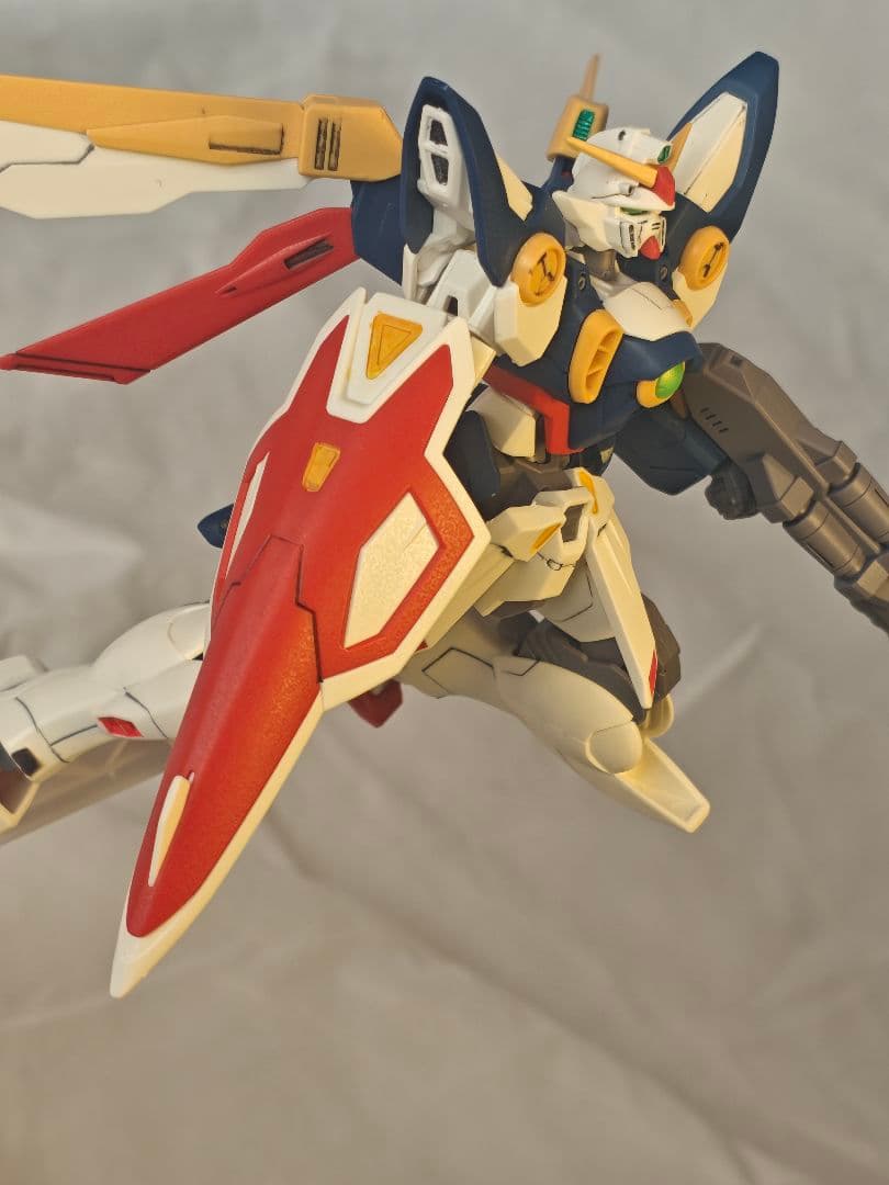 EG ウイングガンダム ガンダムウイング ガンダムw ガンプラ ヒイロ 自爆 ガンダムW』自爆スイッチ型ボールペンが当たる、一番くじが本日（1/20