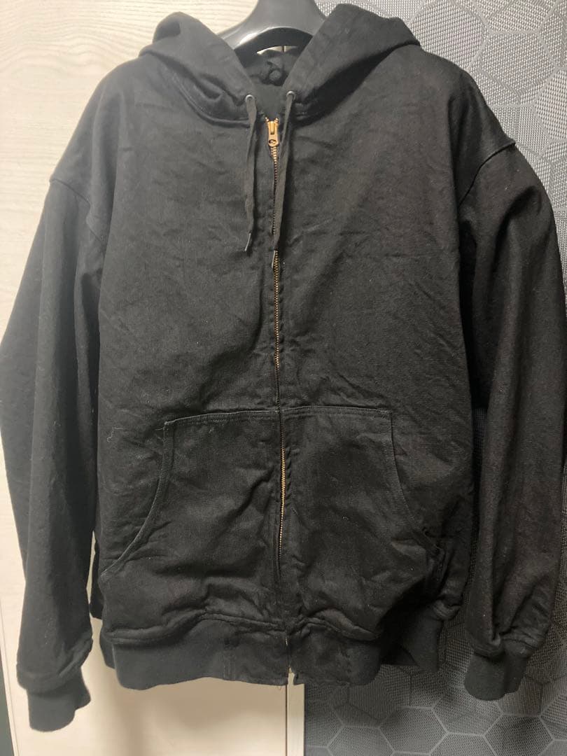 2025AW COMOLI ブラックデニムジップパーカー　size3