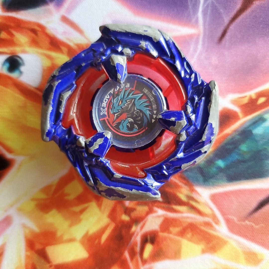 ベイブレードx　コバルトドレイク　メタルコート:ブルー　中古品