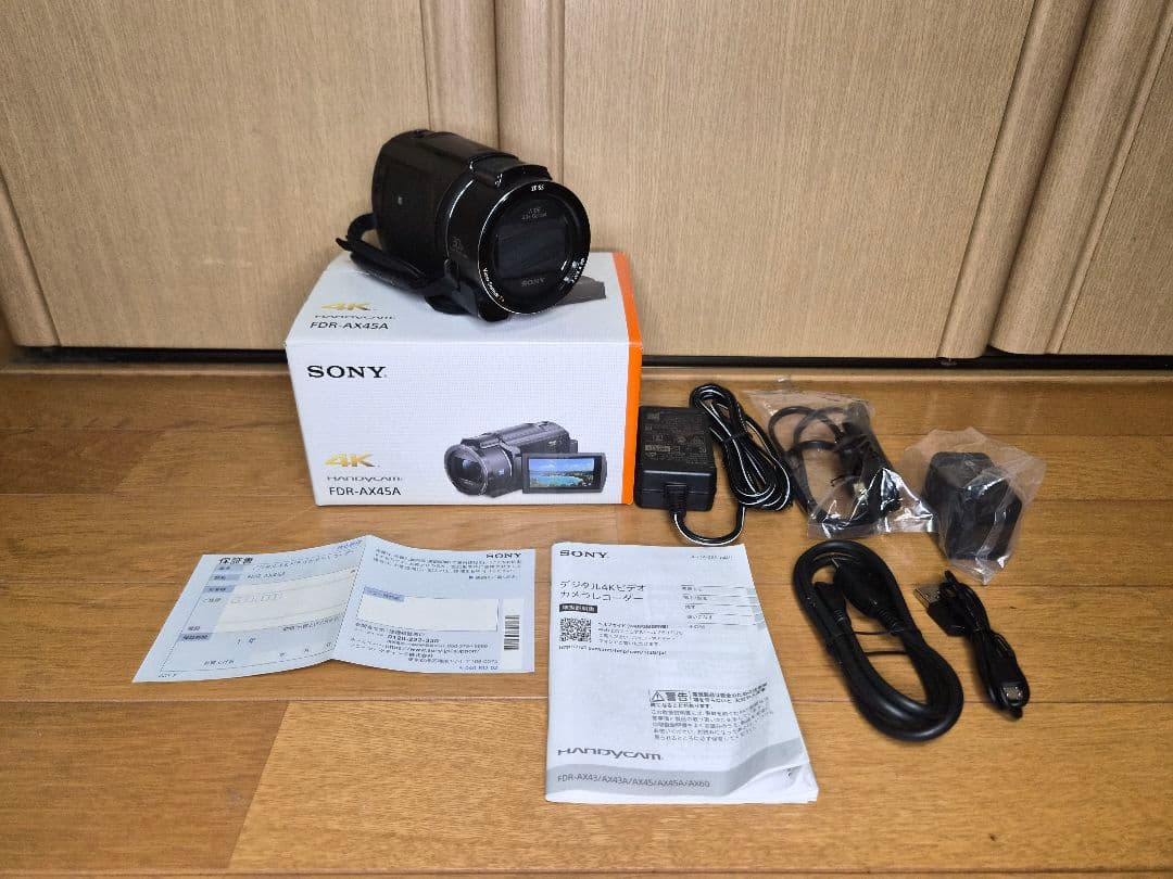 SONY FDR-AX45A 4Kビデオカメラ
