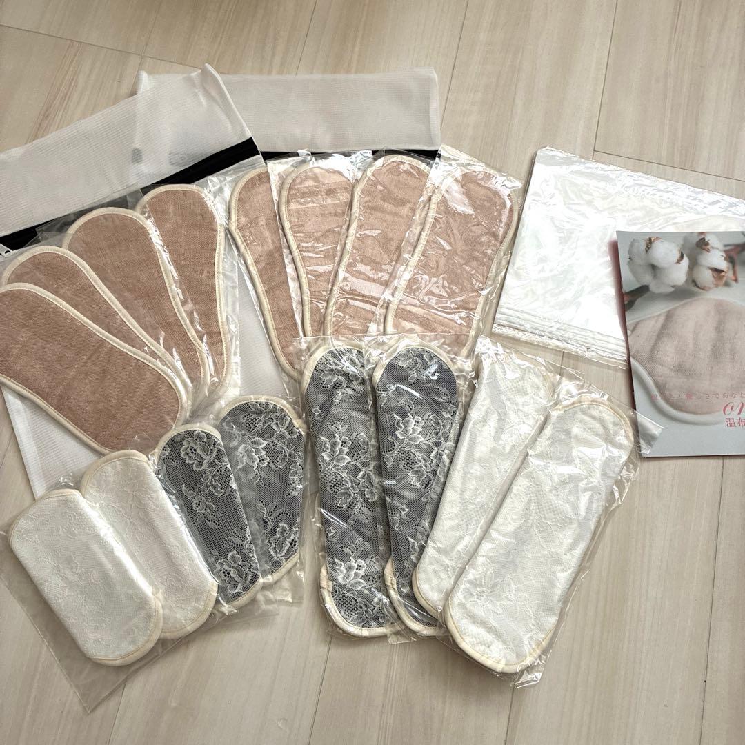 特価 今治 シルク 絹 温布ナプキン レース より健康に お値下げ不可