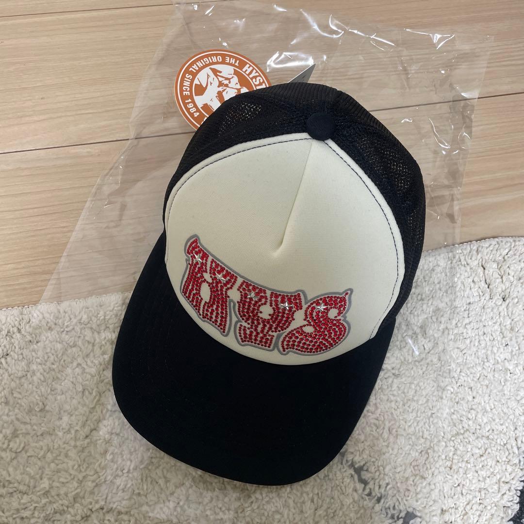 ホタテ　HYSラインストーンメッシュキャップ