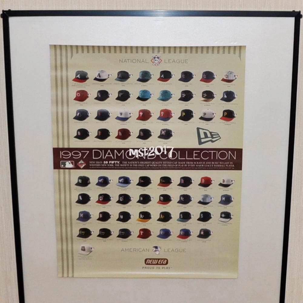 ＠NEW ERA MLB DIAMOND COLLECTION 97 ポスター