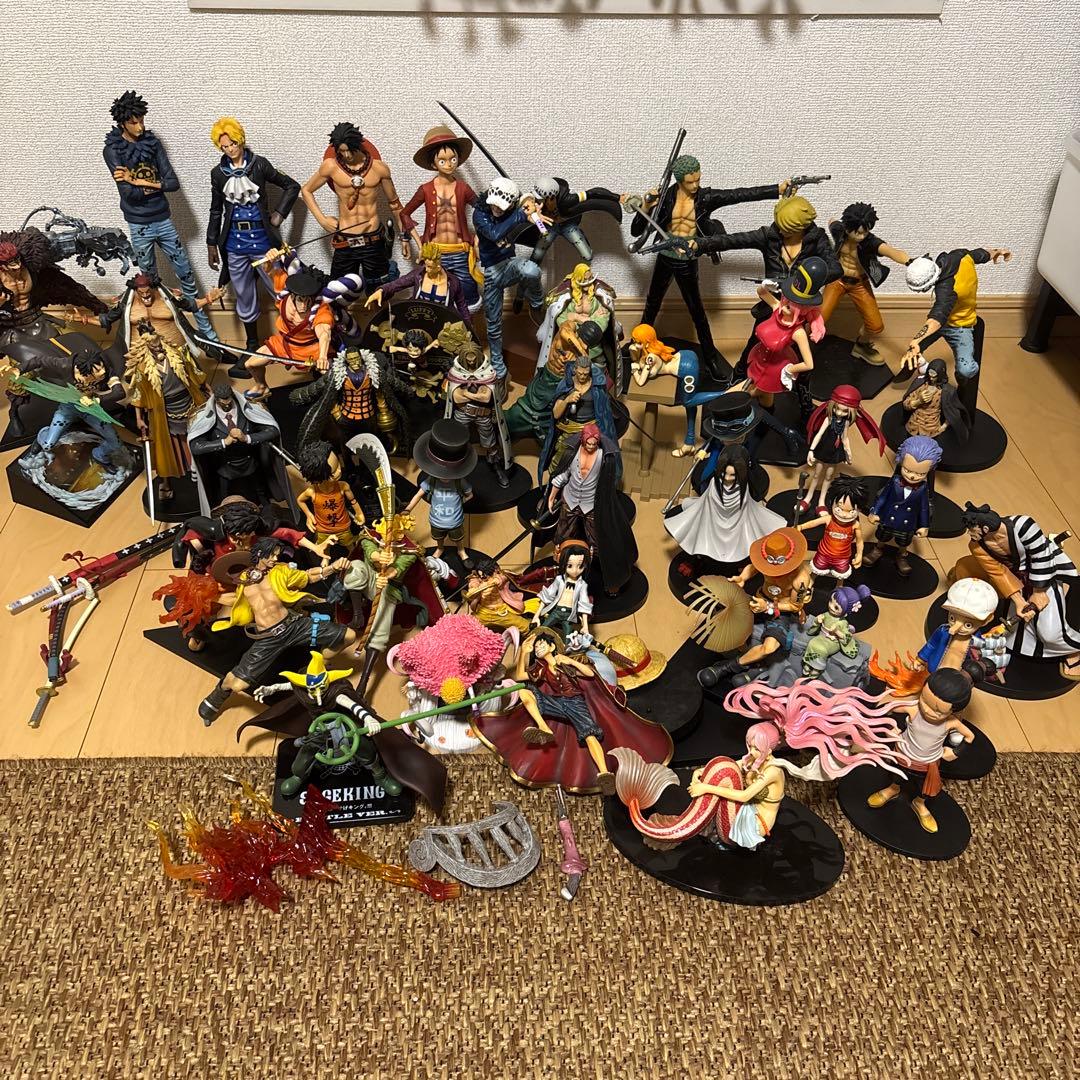 ワンピース フィギュア セット　まとめ売り ワンピース フィギュア まとめ売り - メルカリ