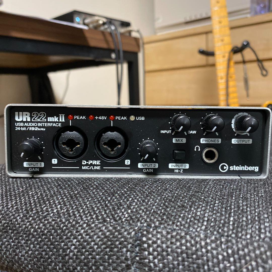 steinberg UR22mkIIオーディオインターフェース