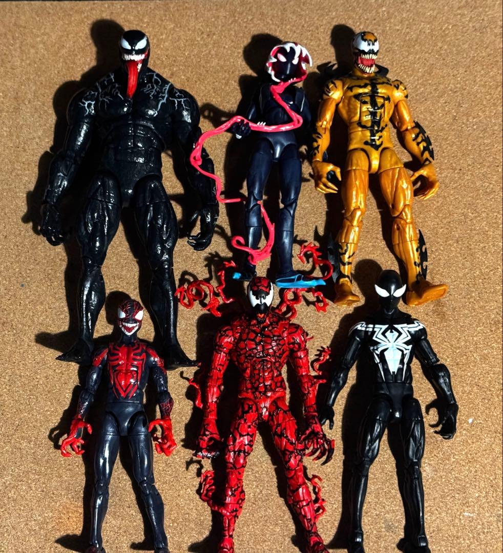 マーベルレジェンド スパイダーマン シンビオートセット