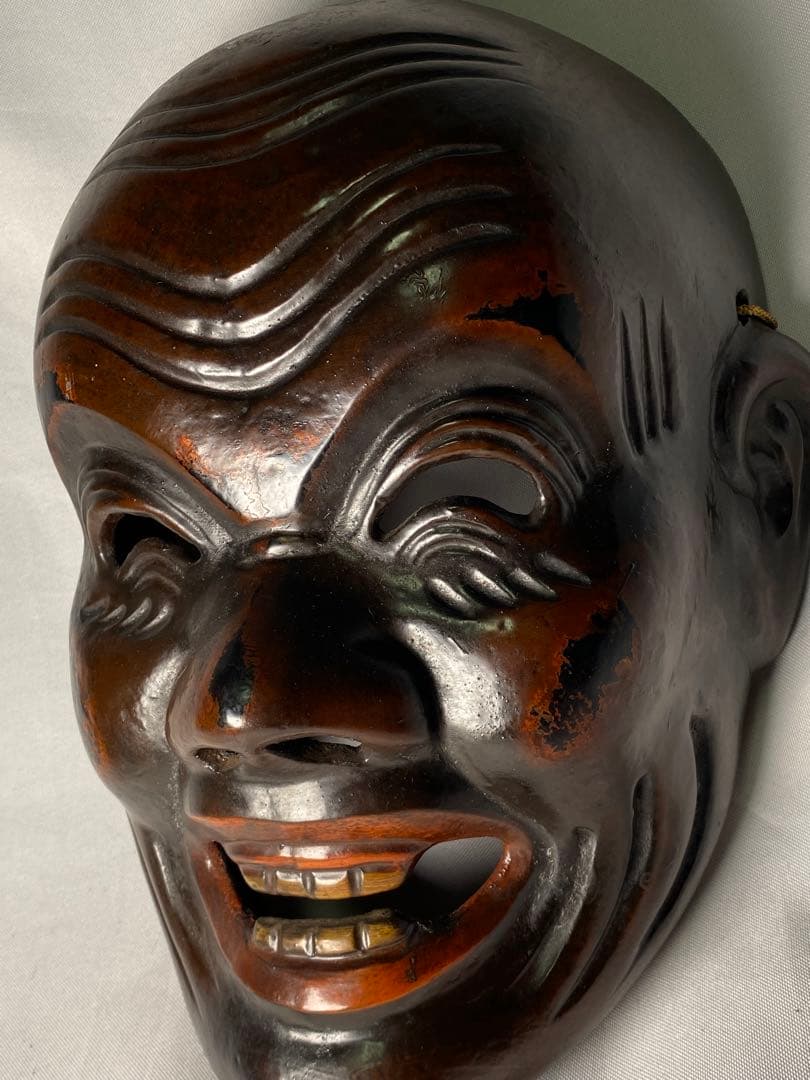 1383❣️ 重要文化財　舞楽面 二ノ舞（咲面）　レプリカ